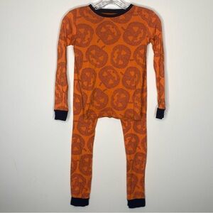 Carter’s Orange and Black Halloween Jack-o-lantern 100% Snug Fit Cotton Pajamas